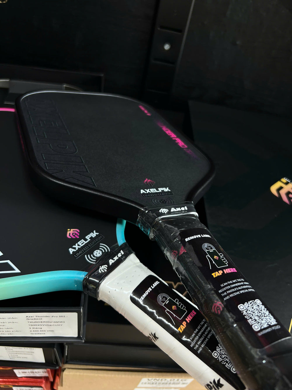 Vợt Pickleball Axel Pik Thunder Pro 002