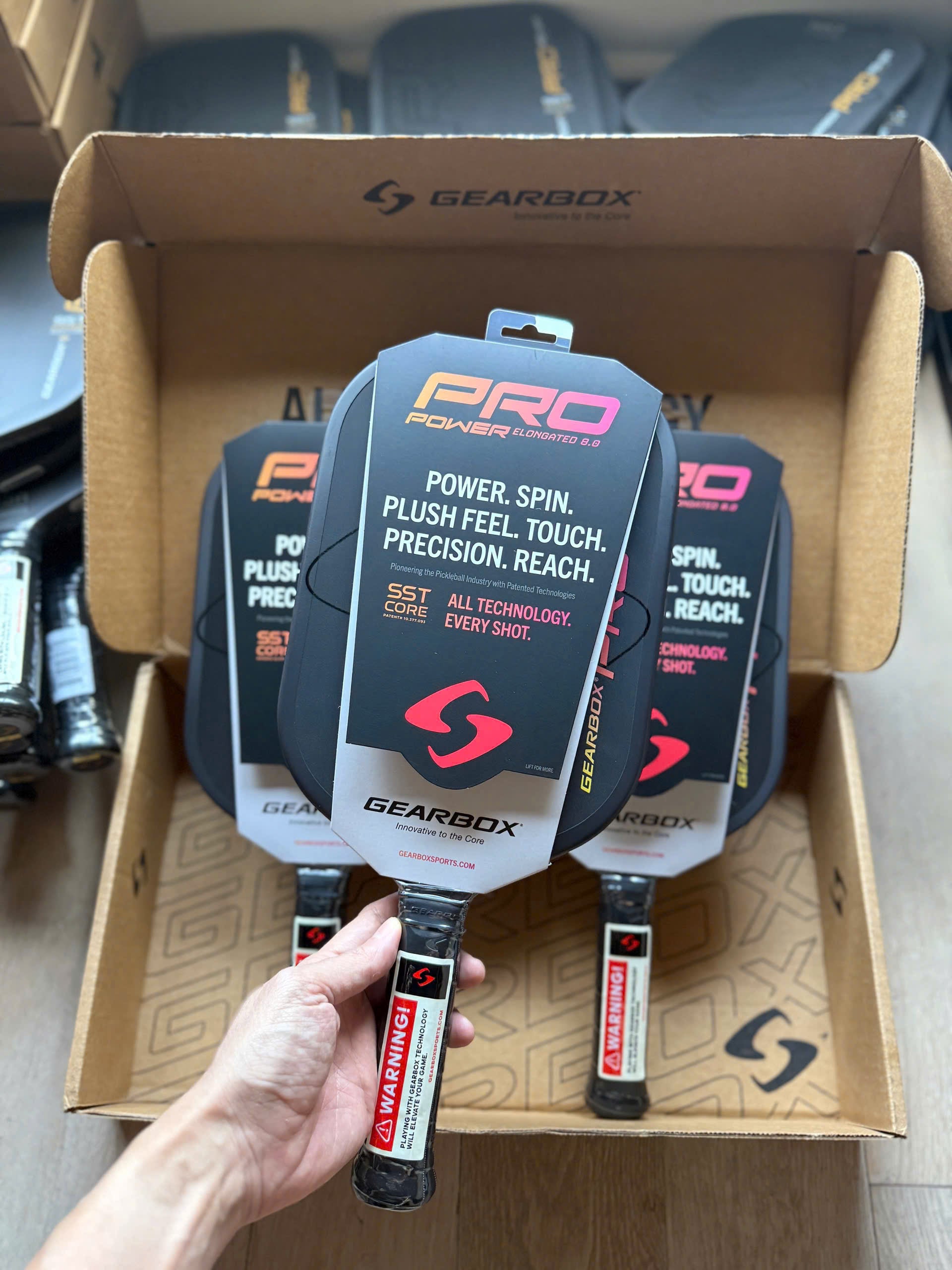 Vợt Pickleball Gearbox Pro Power Elongated (Limited Edition)