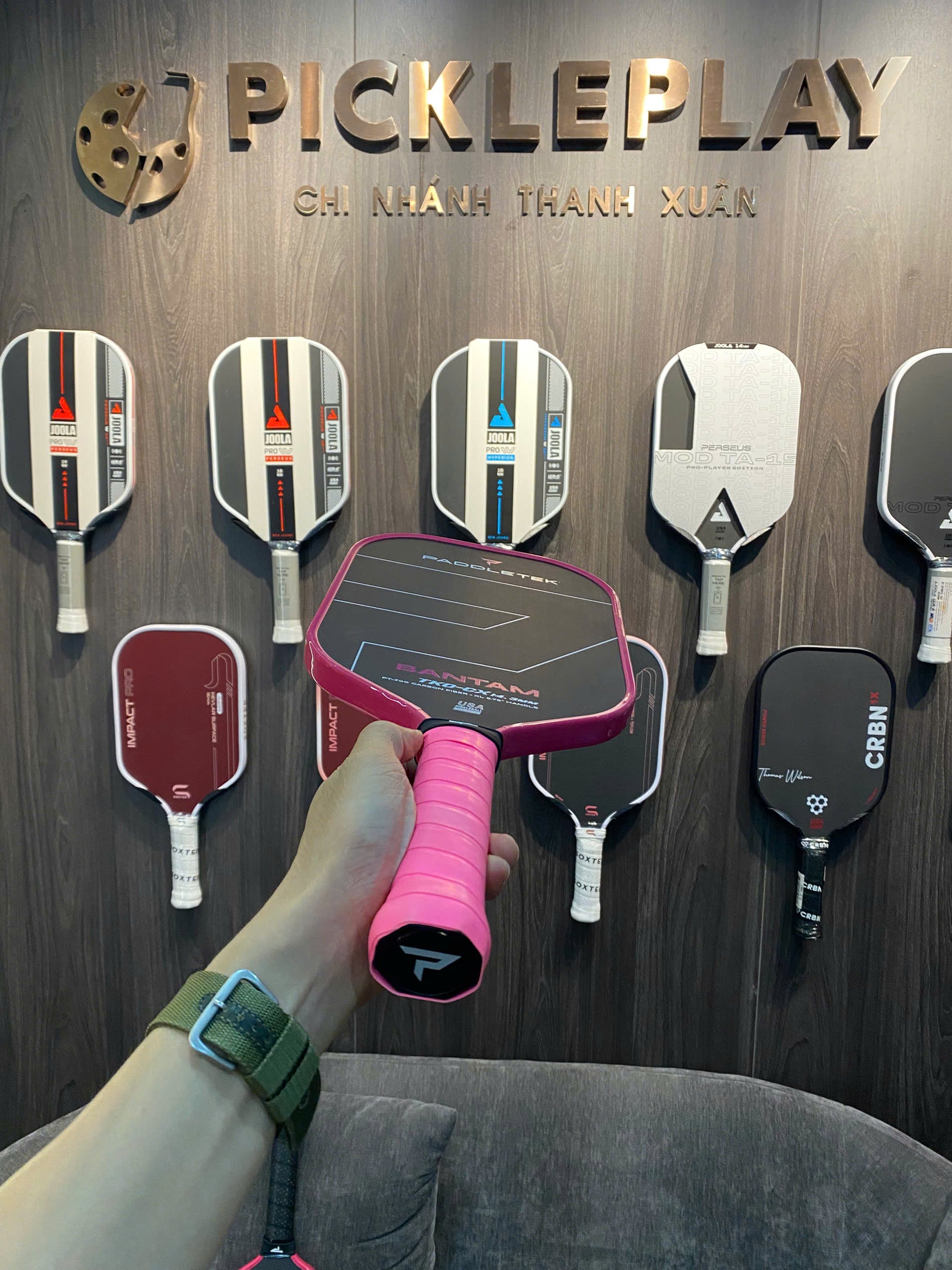 Clearance sale Paddletek TKO-CX 14.3mm racket, played for 2 weeks