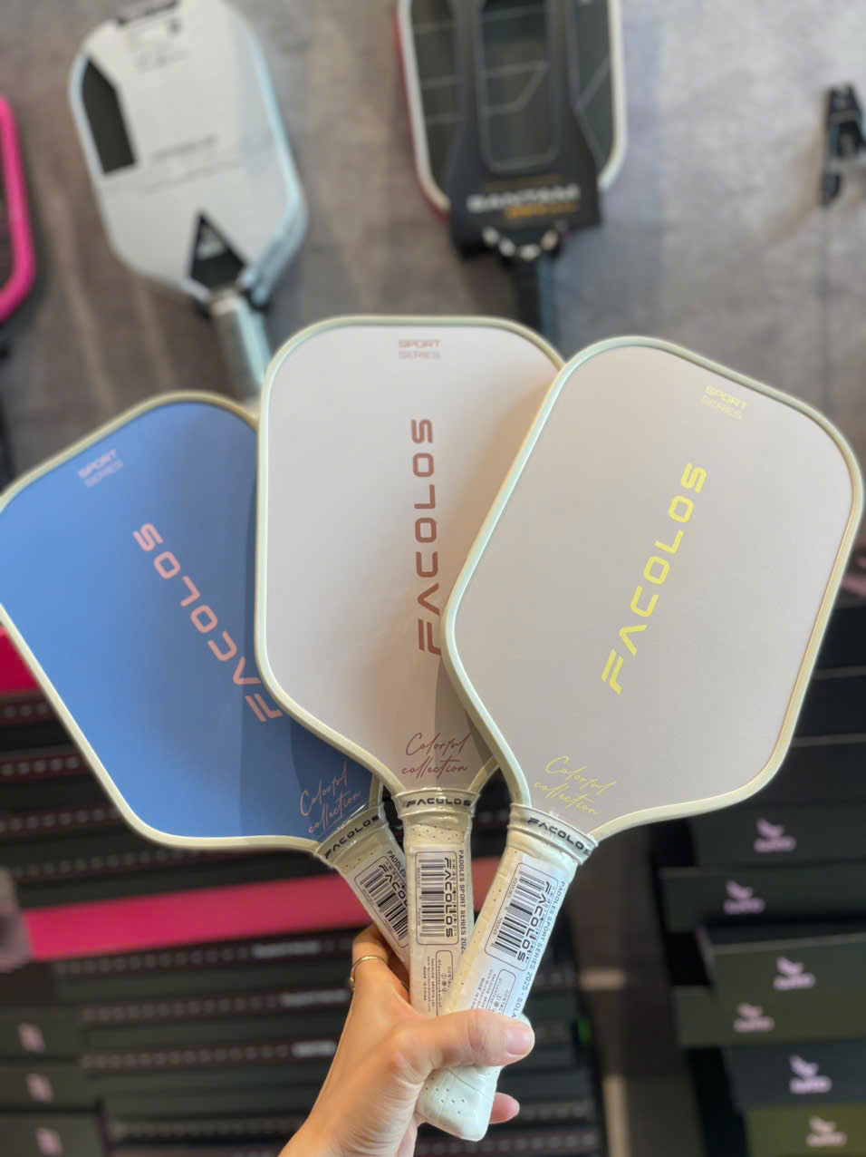 Ảnh người chơi pickleball