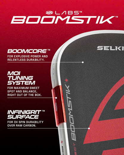 Selkirk LABS Boomstik Elongated Pickleball Racket