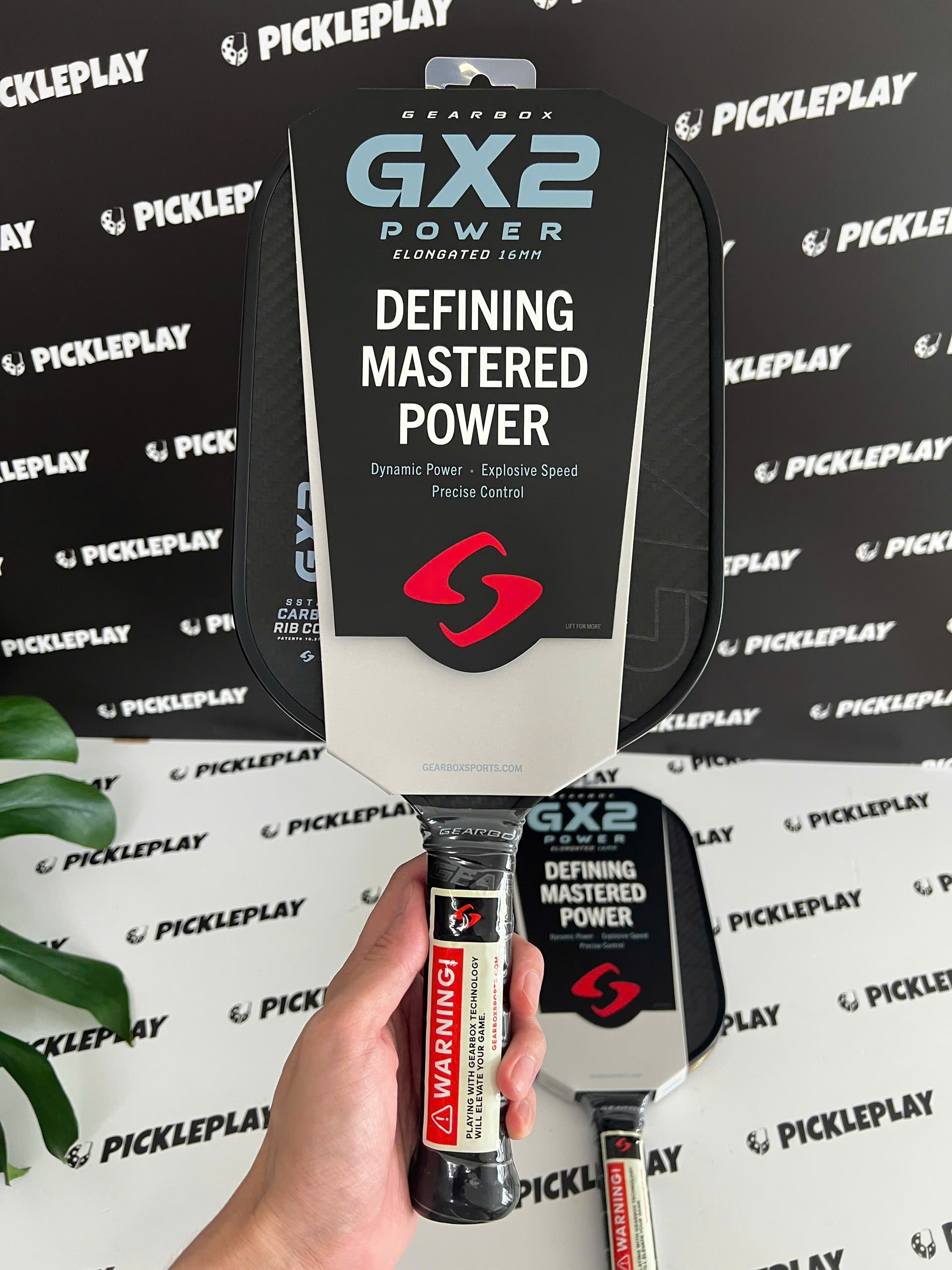 Vợt Pickleball Gearbox GX2 Power Hybrid