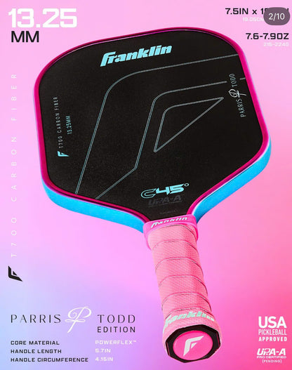 Franklin C45° Parris Todd Edition Pickleball Racket