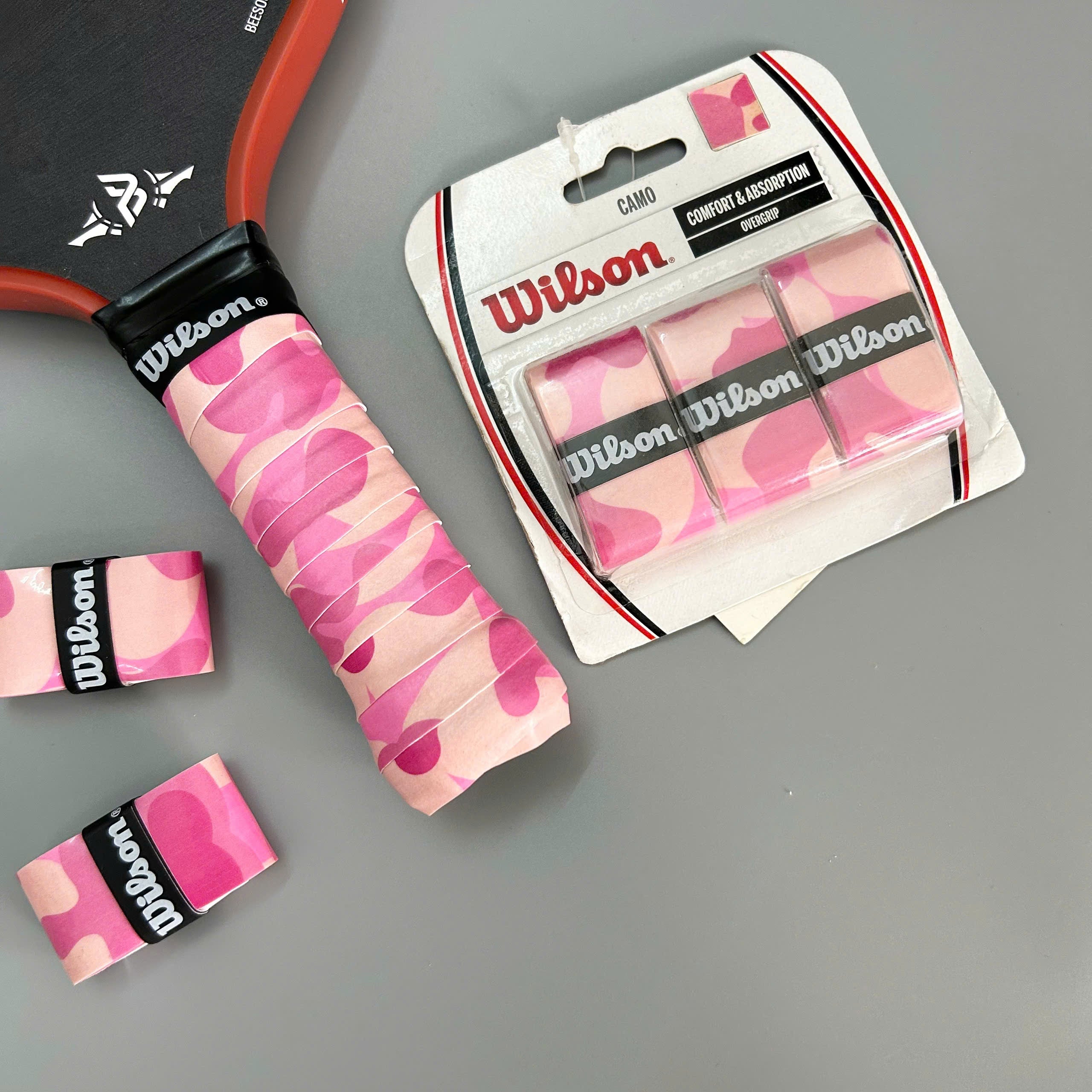 Cuốn cán vợt Pickleball WILSON Camo Overgrip