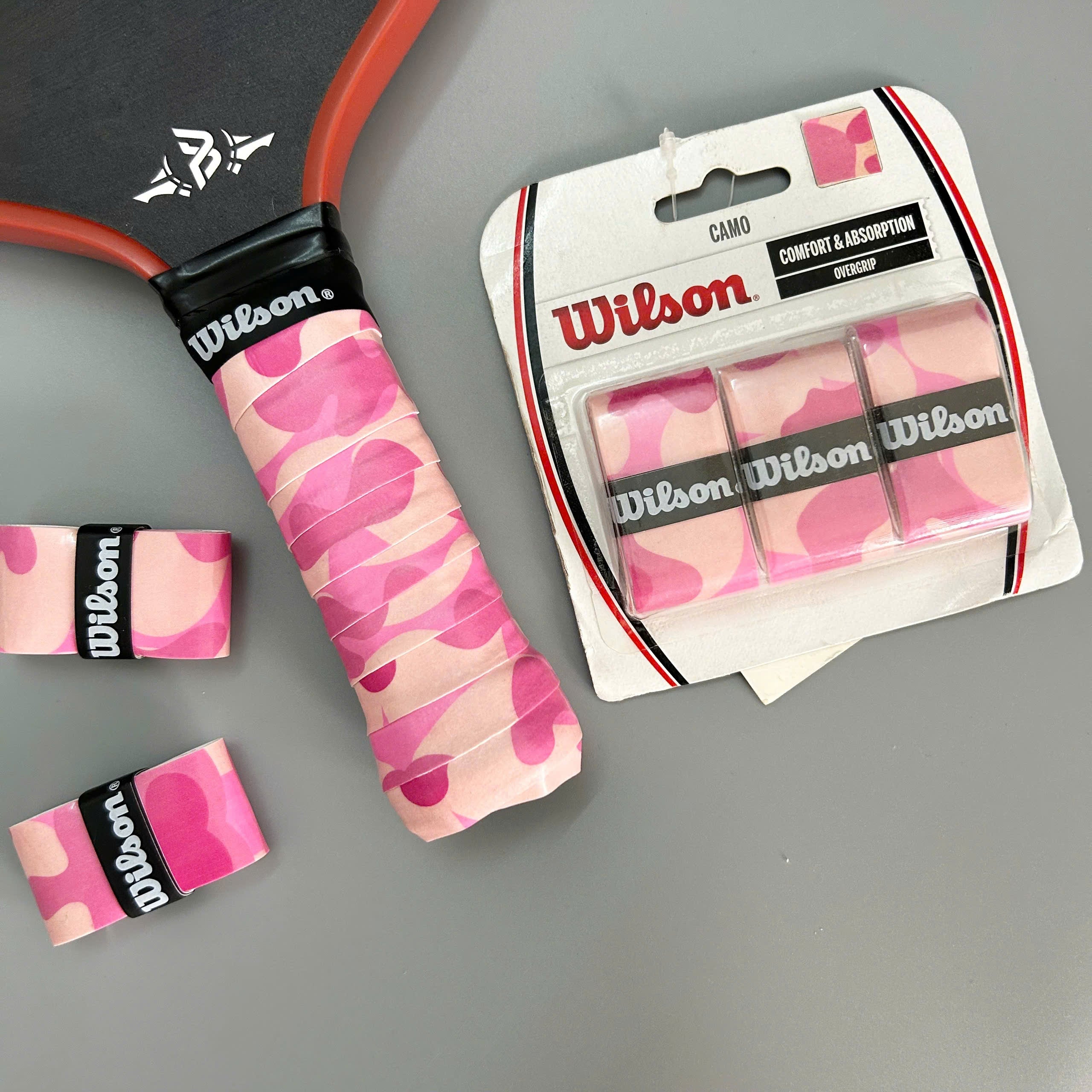 Cuốn cán vợt Pickleball WILSON Camo Overgrip