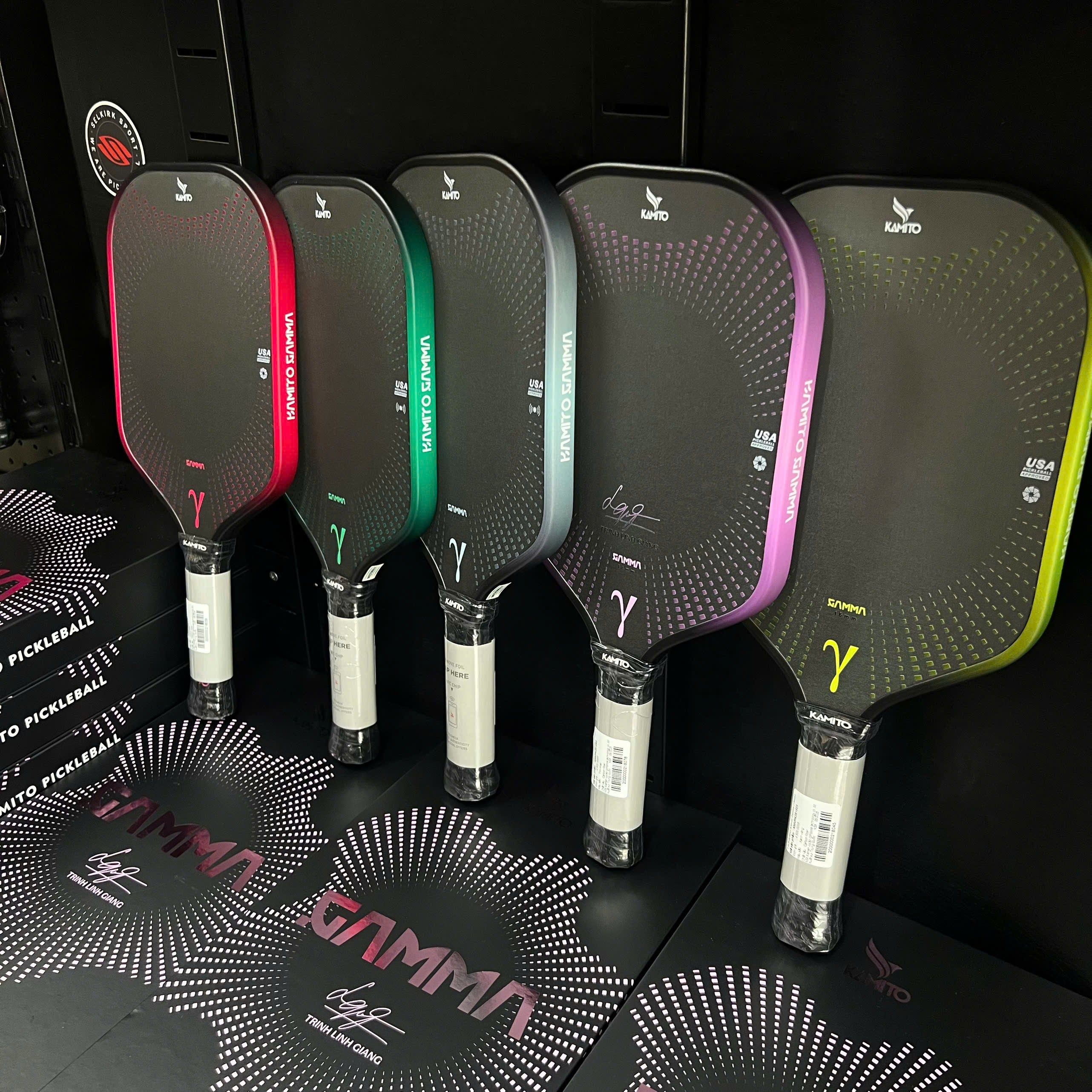 Ảnh vợt pickleball tr&ecirc;n s&acirc;n