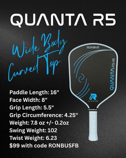 Vợt Pickleball Ronbus QUANTA R5