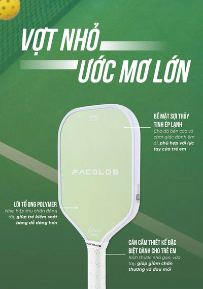 Facolos Sport Series Little Champion Pickleball Racket