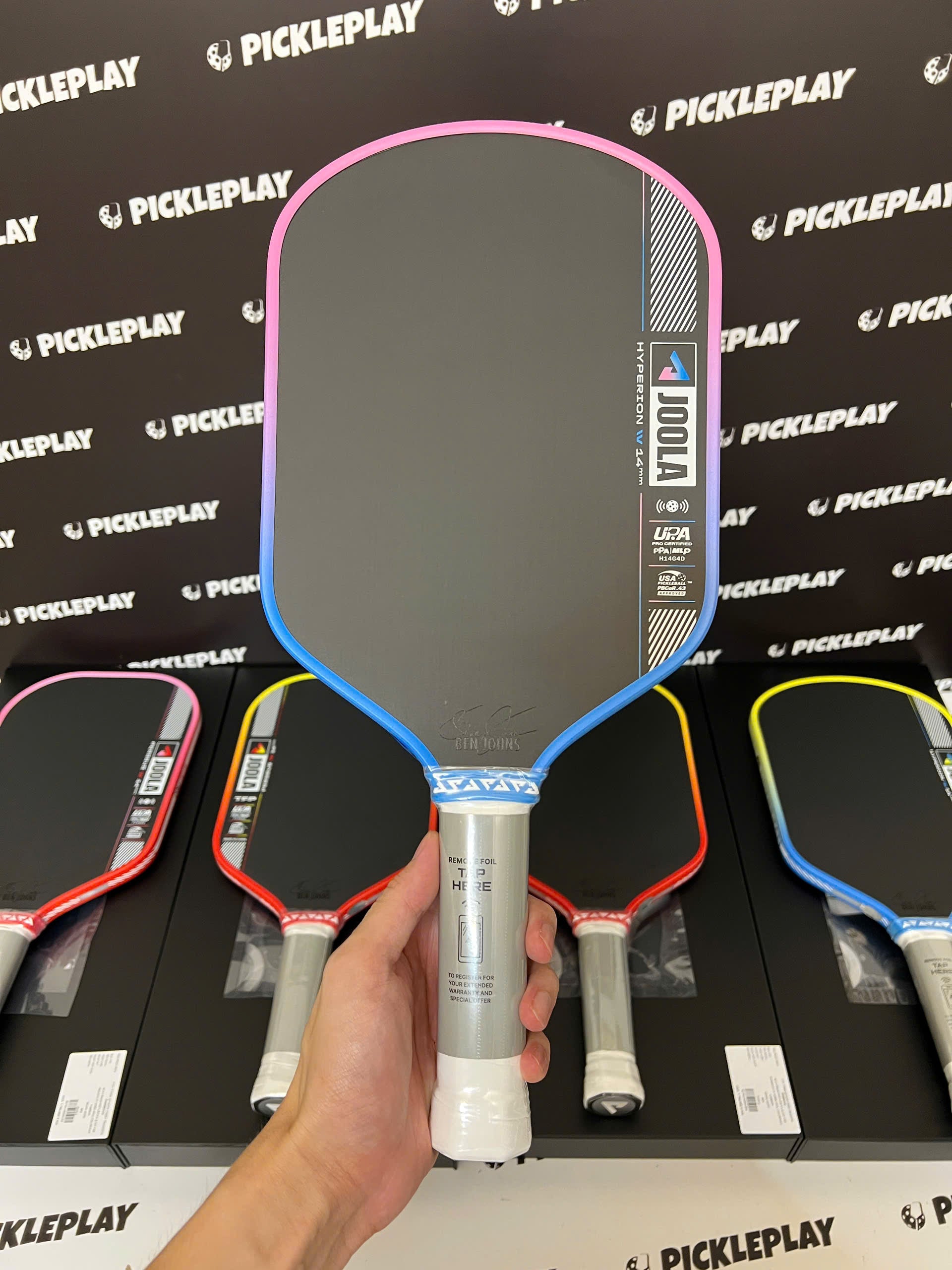 Ảnh người chơi pickleball