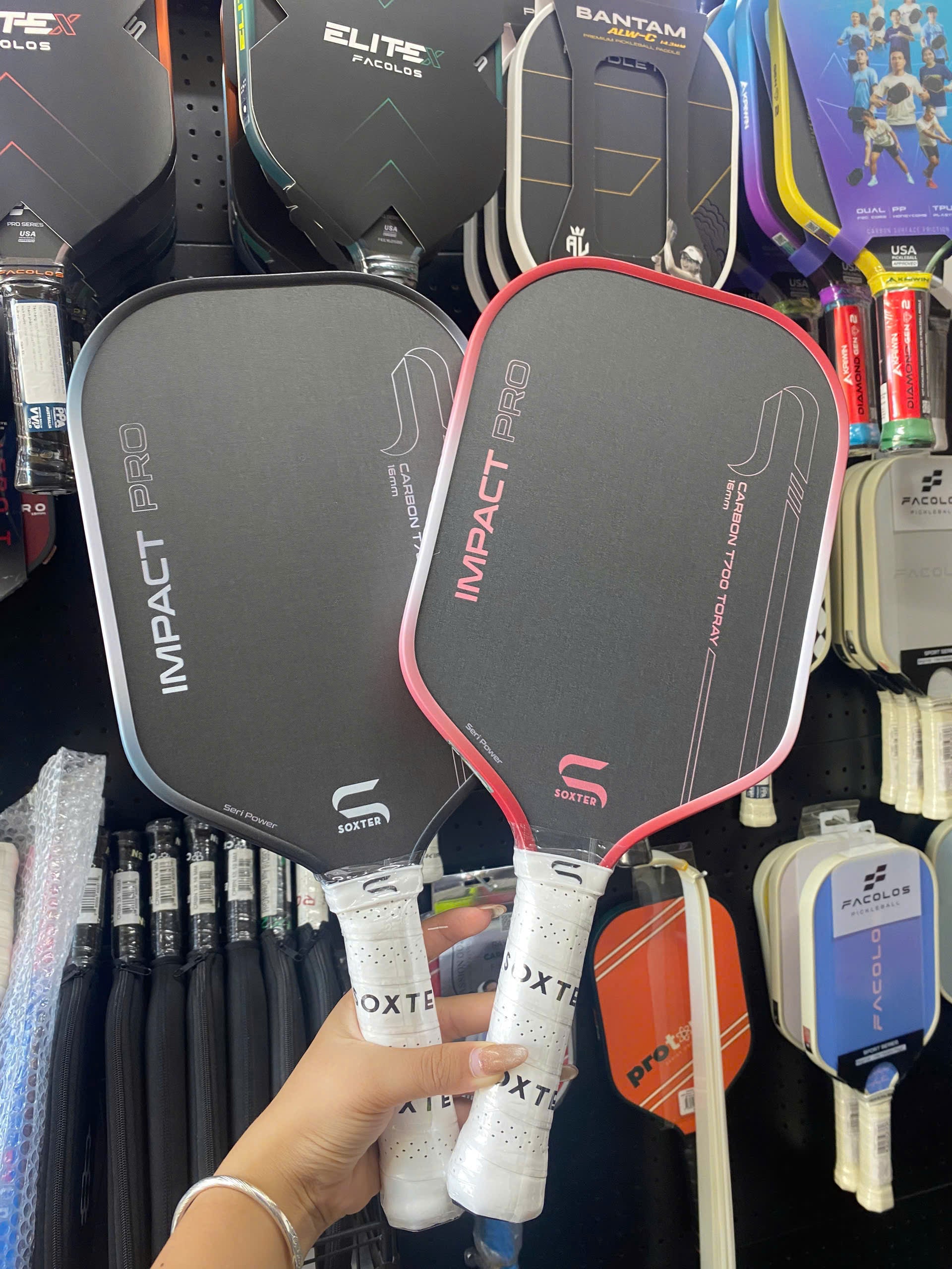 Vợt Pickleball Soxter Impact Pro - Series Power