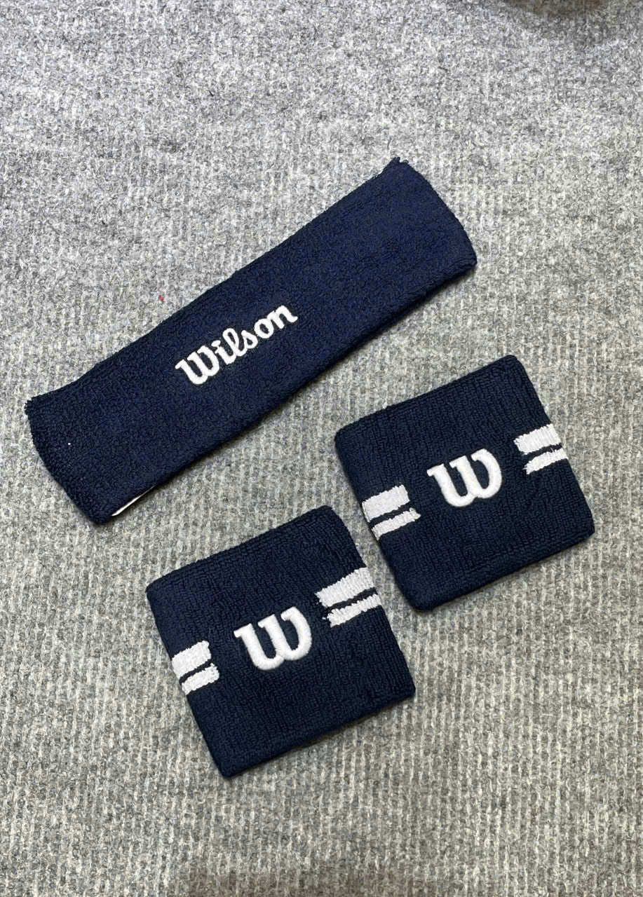 Set băng đô/cổ tay Pickleball Wilson