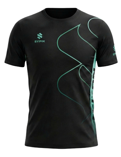 Áo Thi Đấu Pickleball Sypik Triton 5 - Black Edition