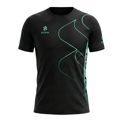Áo Thi Đấu Pickleball Sypik Triton 5 - Black Edition