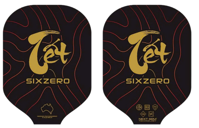 Vợt Pickleball Six Zero Black Opal - Phiên bản Tết 2026