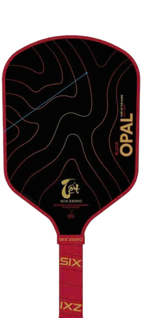 Vợt Pickleball Six Zero Black Opal - Phiên bản Tết 2026