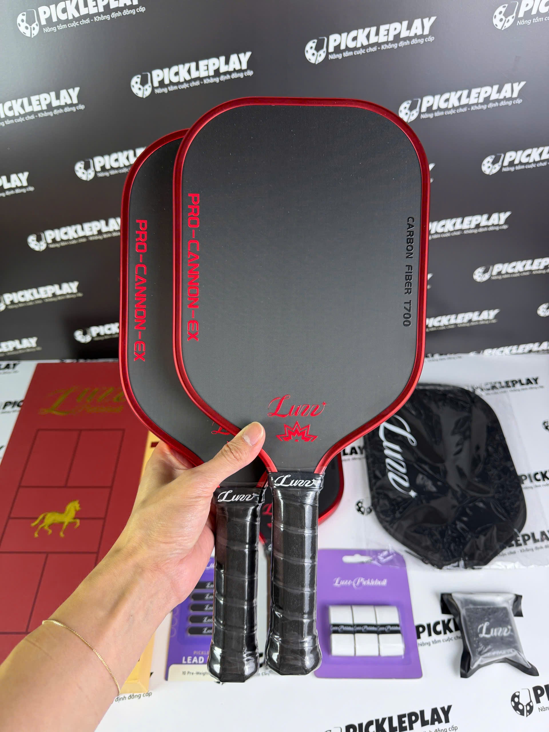 Luzz Pro Cannon EX Pickleball Paddle - Year of the Horse Edition