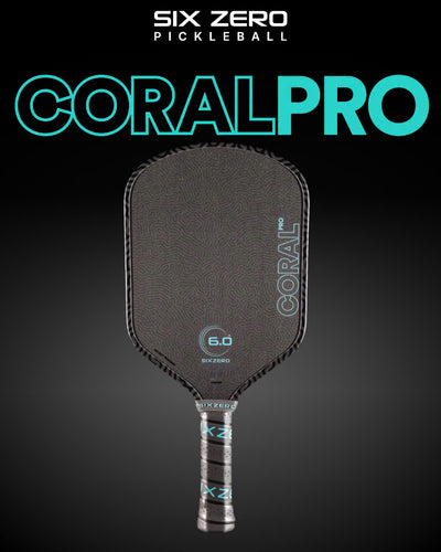 Vợt Pickleball Six Zero Coral Pro RCD-E