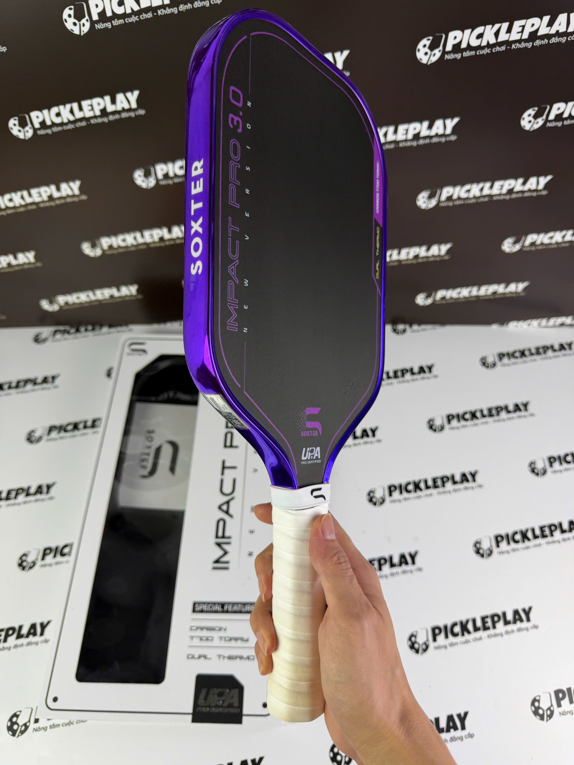 Thanh lý vợt Soxter Impact Pro 3.0 mới 99%