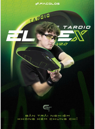 Vợt Pickleball Facolos EliteX v2.0 Gabe Tardio Edition