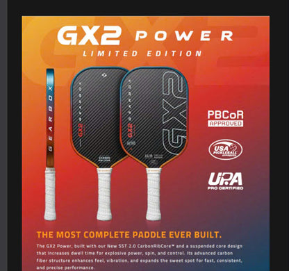 Gearbox GX2 Power Limited Edition Pickleball Paddle